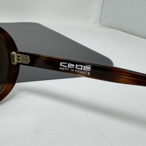 Vintage Cebe 439 Ultra Rare Sunglasses - France 1980's Small Tortoise Mirror Ski - Picture 7 of 14